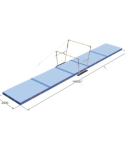 1565812 Set colchonetas asimétricas SPIETH FIG