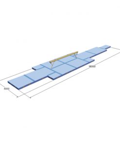 1565842 Set colchonetas barra equilibrio SPIETH FIG