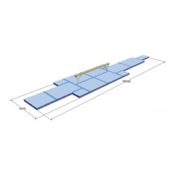 1565842 Set colchonetas barra equilibrio SPIETH FIG