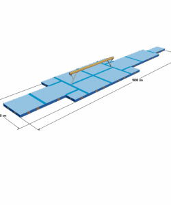 SPIETH Set colchonetas recepción MOSCOW FIG barra equilibrio
