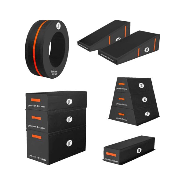 JANSSEN-FRITSEN PARKOUR Set Módulos espuma (10 Unidades)