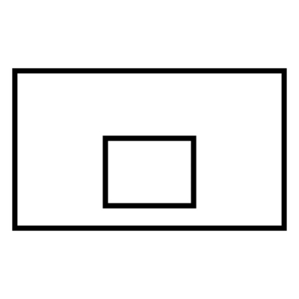 SCHELDE SPORTS Tablero baloncesto 180x105 aire libre