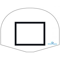 SCHELDE SPORTS Tablero baloncesto 120x90 cm Calle