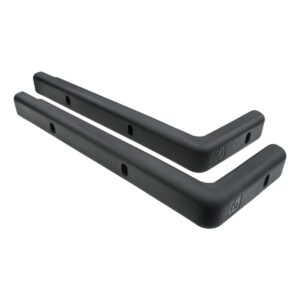 SCHELDE SPORTS Almohadilla protectora tablero baloncesto 180 cm/51 mm negro