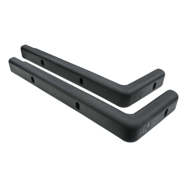 SCHELDE SPORTS Almohadilla protectora tablero baloncesto 180 cm/51 mm negro