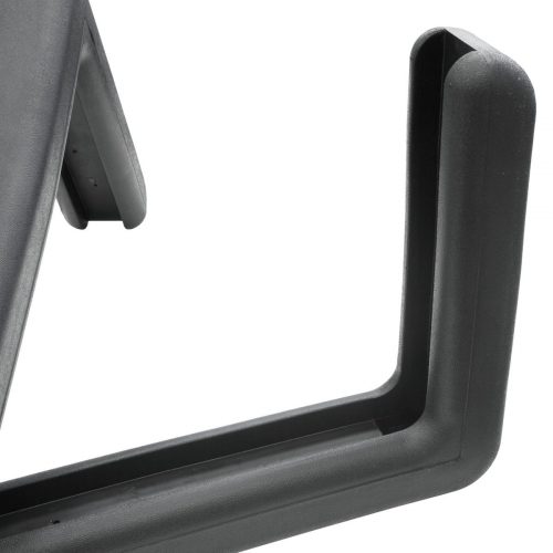 SCHELDE SPORTS Almohadilla protectora tablero baloncesto 180 cm/51 mm negro - Imagen 3