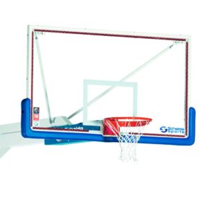 SCHELDE SPORTS Tiras LED tablero baloncesto rojo 180x105, juego 2.