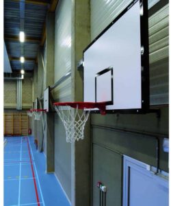 Alternative view of SCHELDE SPORTS Tablero baloncesto madera, 120x90 cm