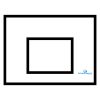 SCHELDE SPORTS Tablero baloncesto madera, 120x90 cm