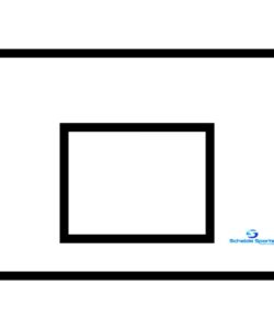 SCHELDE SPORTS Tablero baloncesto 120x90 aire libre