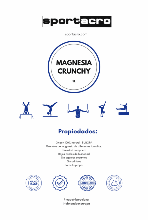 SPORTACRO Magnesia gimnasia artística crunchy