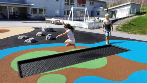 Trampolín Infantil "Playground Track" 10m - Imagen 4
