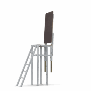 SPIETH Plataforma entrenador "Club" para anillas (versión corta)