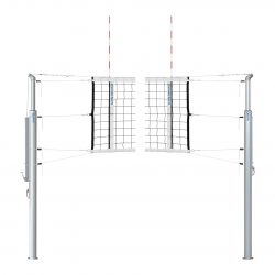SCHELDE SPORTS Sistema postes telescópicos voleibol competición