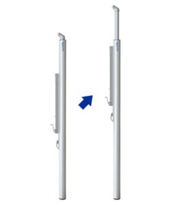 Alternative view of SCHELDE SPORTS Poste telescópico sistema tensión