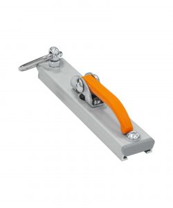 SCHELDE SPORTS Guía Deslizante Corta con Mosquetón para Postes de Voleibol