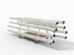 Carro transporte y almacenamiento postes voelibol SPORTACRO