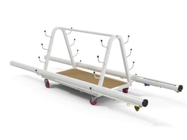 Carro transporte y almacenamiento postes voelibol SPORTACRO