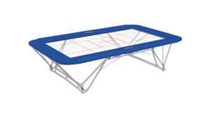 Cama Elástica Ultimate 4x4 mm – Protección 80 mm SAFETY PLUS + Lifting Roller Stand