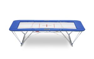 Alternative view of Cama Elástica Ultimate 4x4 mm – Protección 80 mm SAFETY PLUS + Lifting Roller Stand