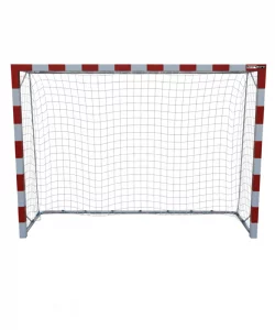 Porterías de Balonmano / Futbol-Sala Trasladables En Aluminio Bandas Blancas Adhesivas