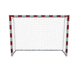 Porterías de Balonmano / Futbol-Sala Trasladables En Aluminio Bandas Blancas Adhesivas