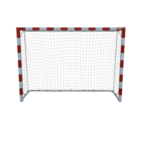 Porterías de Balonmano / Futbol-Sala Trasladables En Aluminio Bandas Blancas Adhesivas