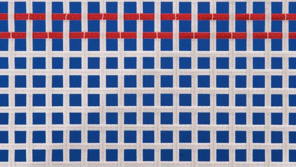 Lona de salto 6x6 mm + barras de anclaje cosidas