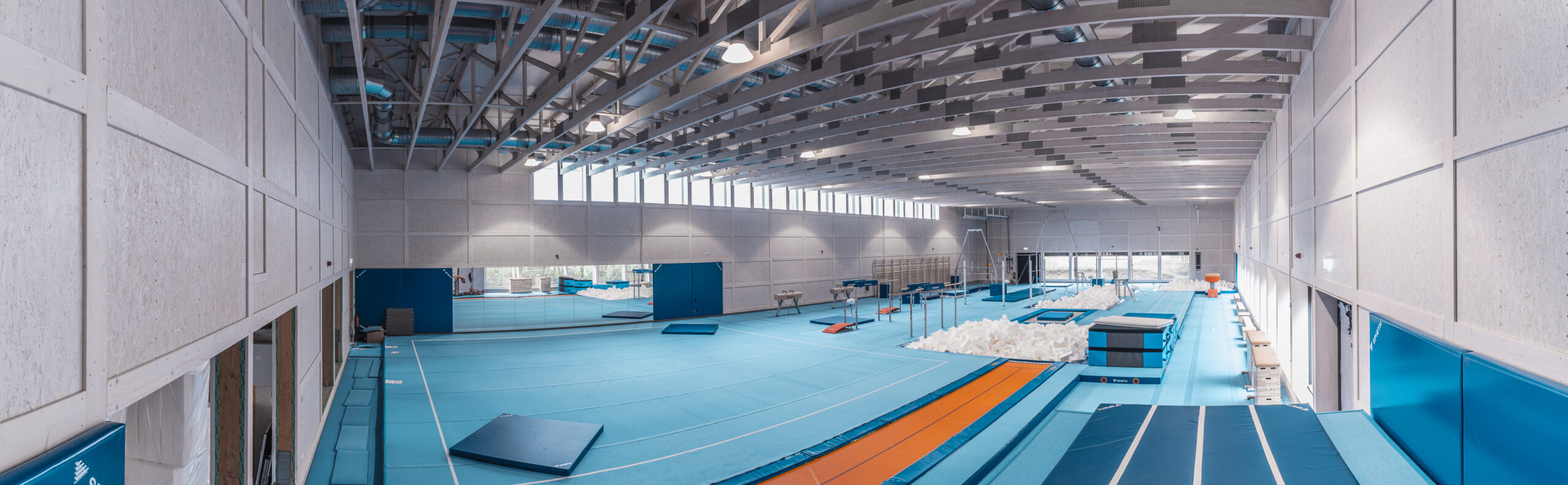 Vista panorámica de una sala SPIETH preparada para crecer
