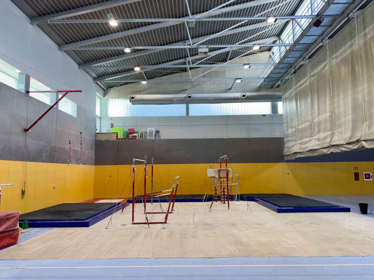 Foso cerrado SPIETH en el Polideportivo Municipal de Euskadi de Mataró