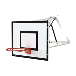 Tablero baloncesto pared con muelle gas 120×90 - Schelde