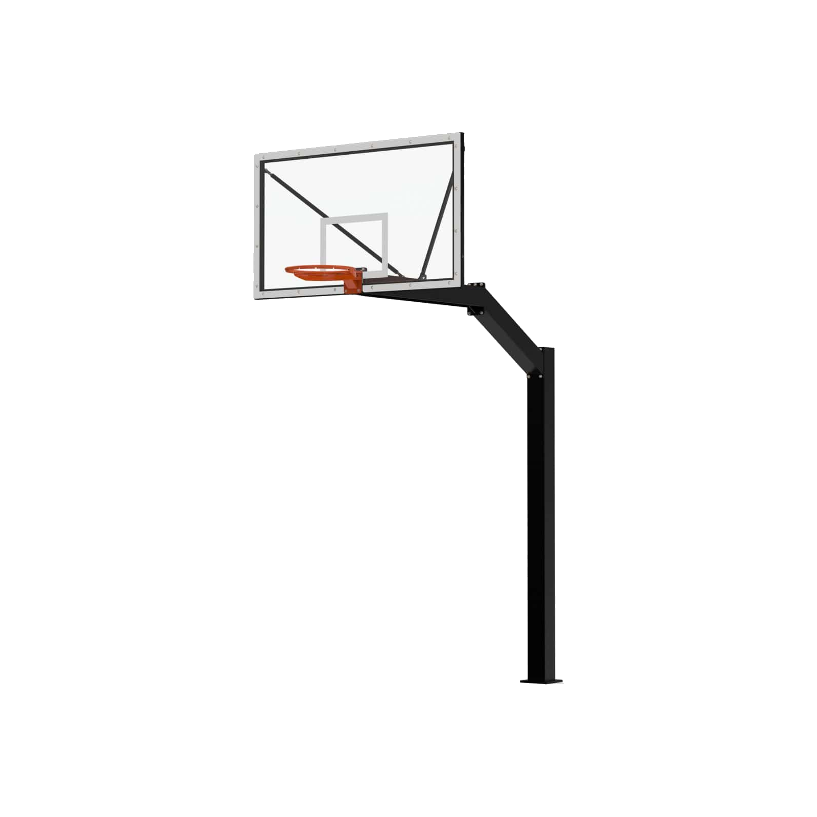 Canasta baloncesto urban court slammer 225 cm proyección aro competición - Schelde