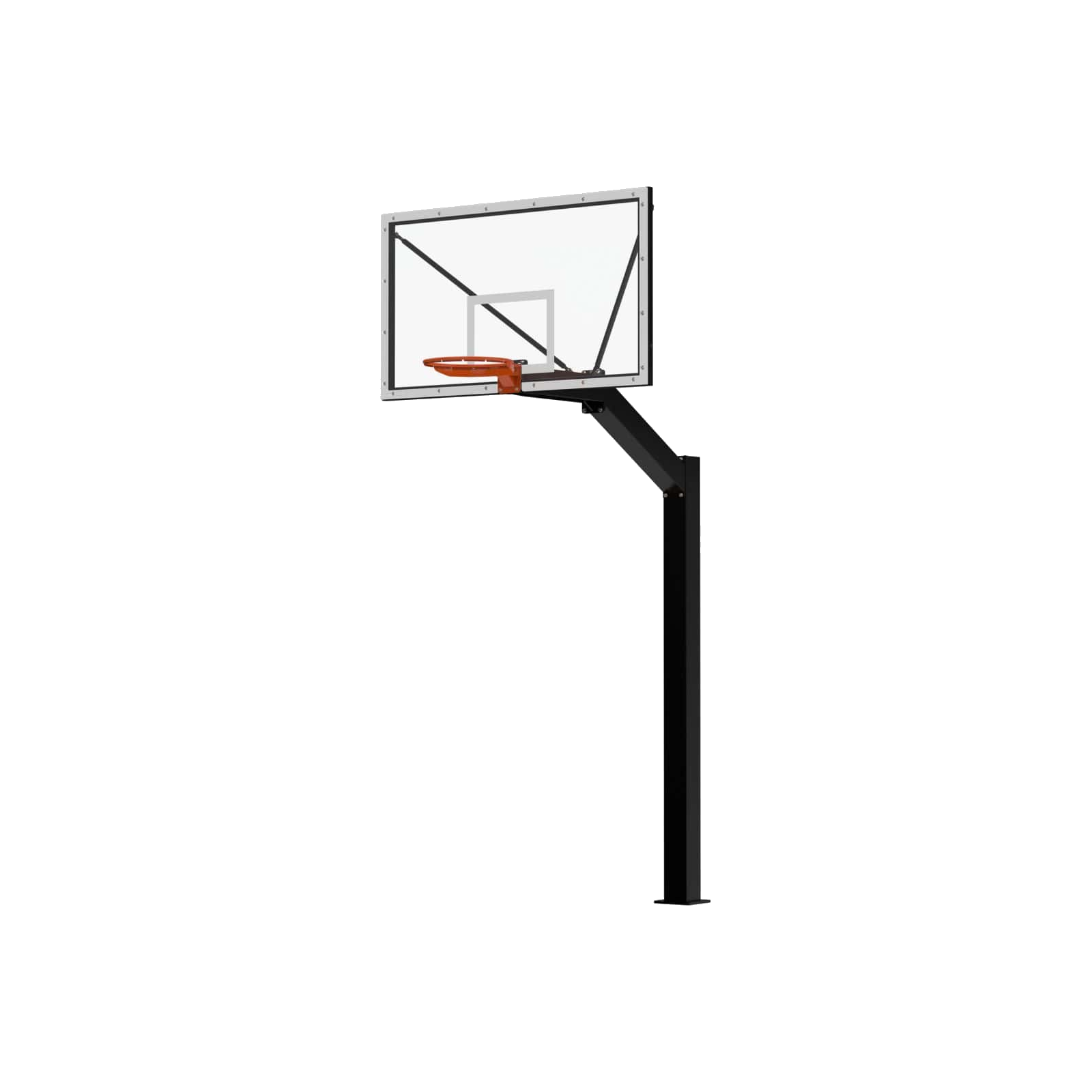 Canasta baloncesto urban court slammer proyección 165 cm aro competición - Schelde