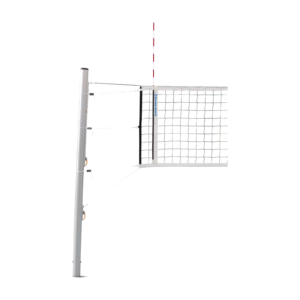 Poste voleibol fijación red - Schelde - Imagen 3