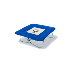 Minitramp 112 pads integrados Eurotramp – trampolín escolar con cama doble perlon