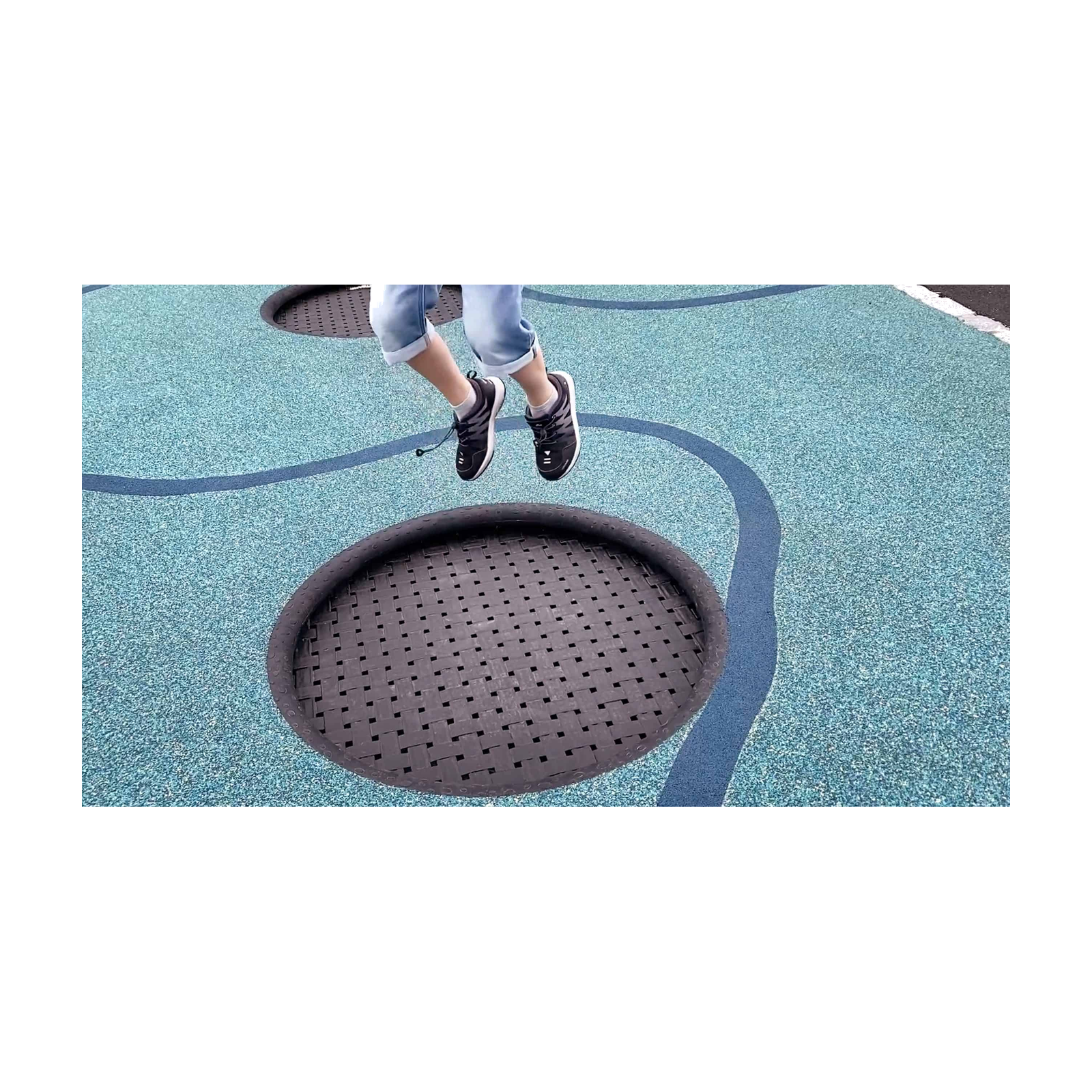 Alternative view of Trampolín Infantil "Playground Loop XL"