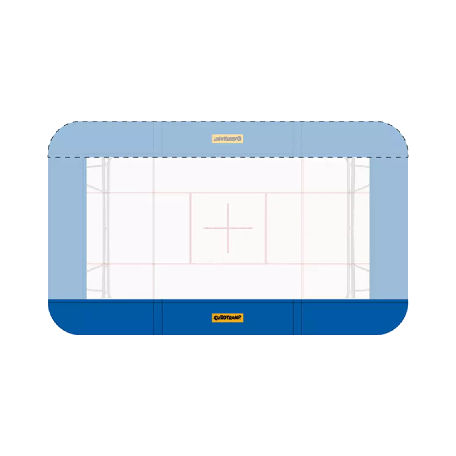 Protección bastidor 50 mm lateral plegable - Eurotramp