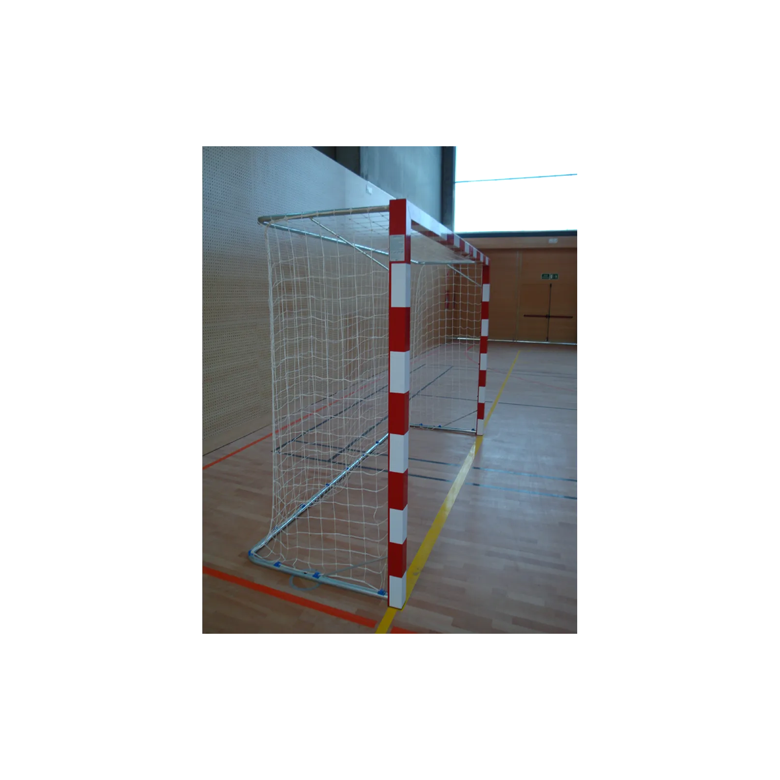 Porterías de balonmano / futbol-sala trasladables en aluminio bandas blancas adhesivas - Sport Acro - Imagen 4