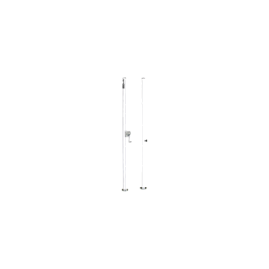 Postes de voleibol escolar en acero de ø90 mm para anclajes de ø80 mm - Sport Acro