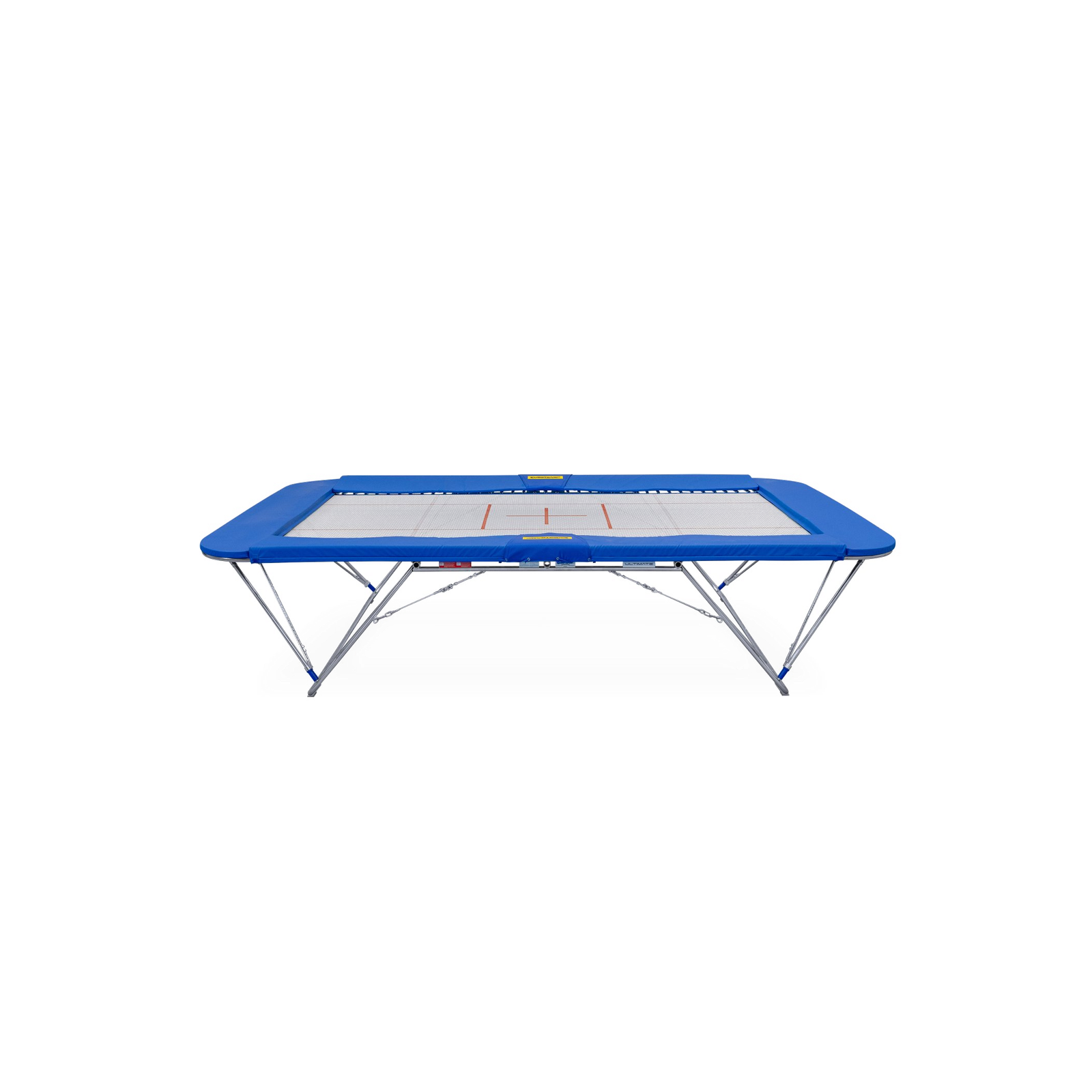 Cama elástica ultimate 4×4 mm: protección 80 mm safety plus + lifting roller stand - Eurotramp