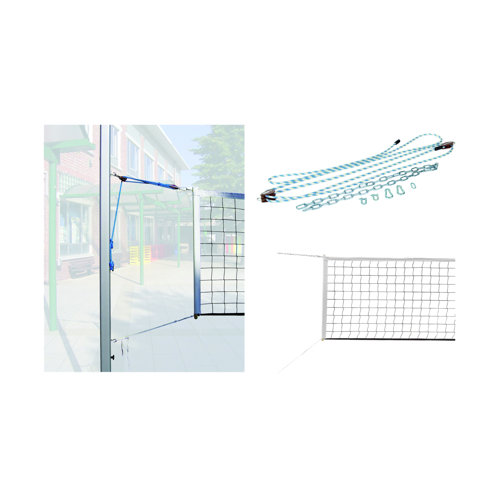 Conjunto de voleibol exterior - Schelde