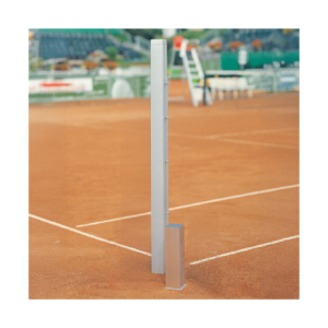 Poste cuadrado de tenis con cabrestante - Schelde