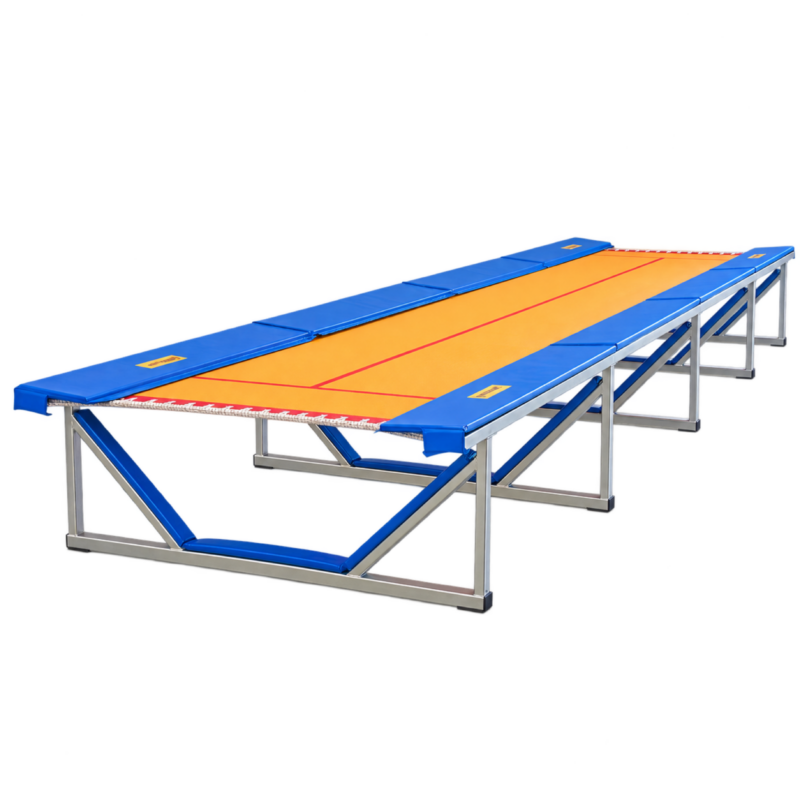 Pista elástica de muelles 16 m stationary 2 - Eurotramp