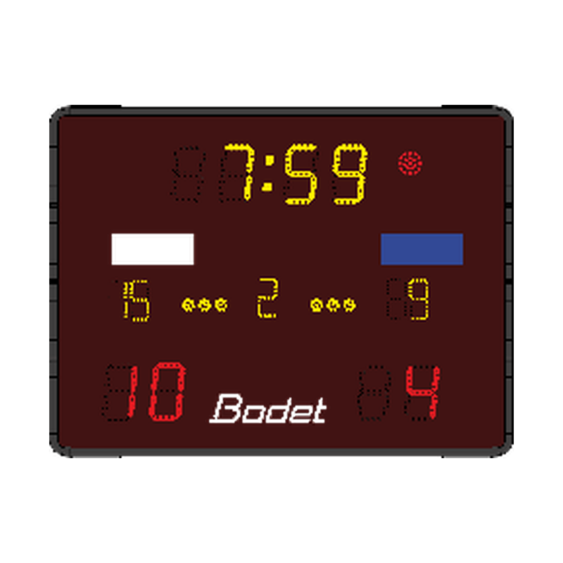 BTX 6120 wp: marcador para waterpolo - Bodet