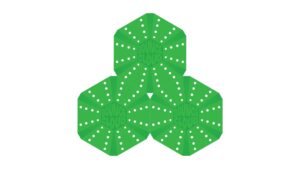 BounceCloud verde (set de 3) – Eurotramp