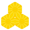 BounceCloud amarillo (set de 3) – Eurotramp