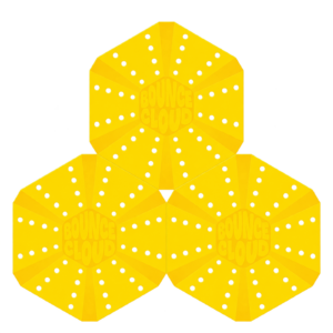 BounceCloud amarillo (set de 3) – Eurotramp