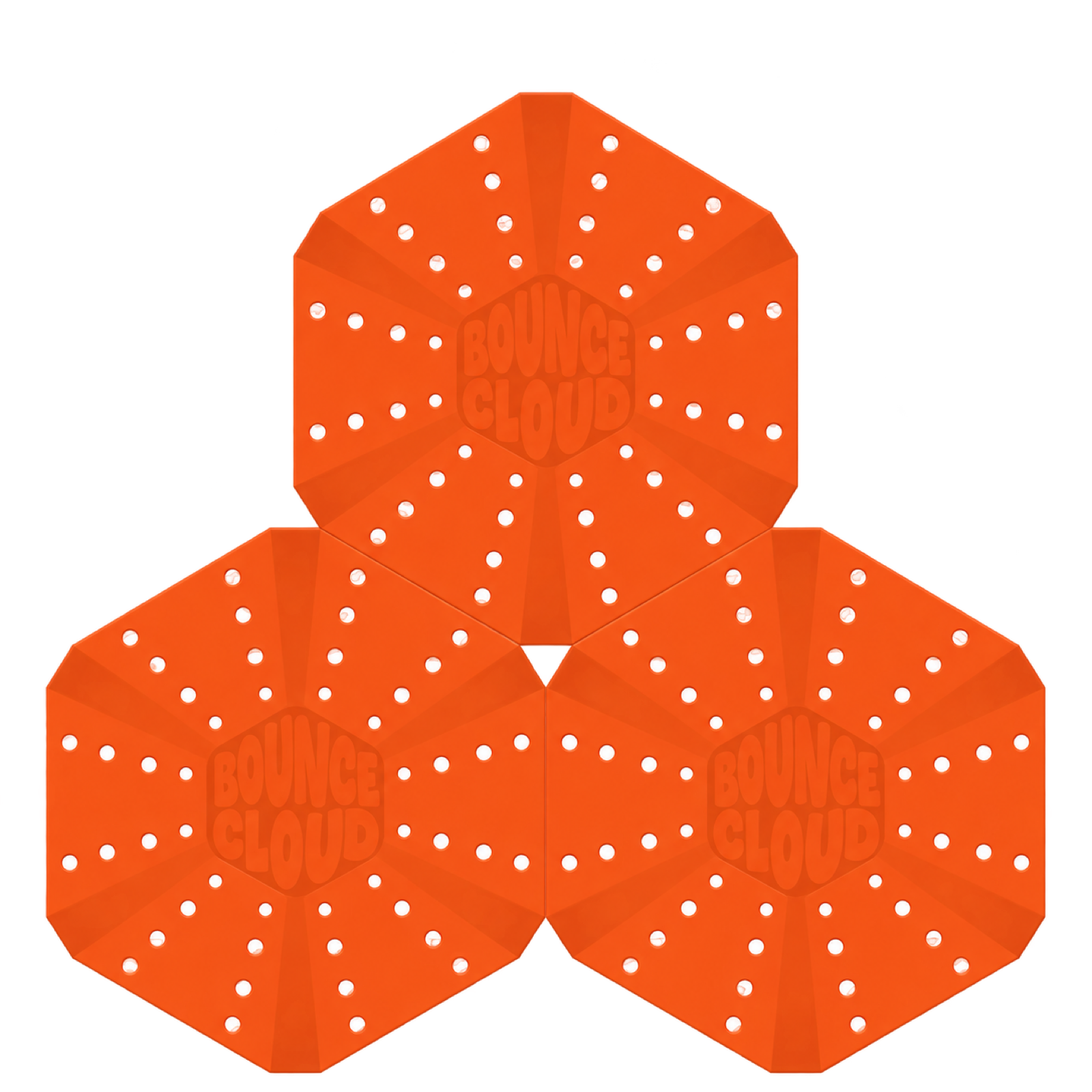 BounceCloud naranja (set de 3) – Eurotramp
