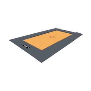 Eurotramp Ground Trampoline Adventure “Freestyle” OUTDOOR – lona naranja