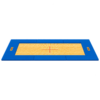 Eurotramp Ground Trampoline Master OUTDOOR – lona negro, protección verde oscuro